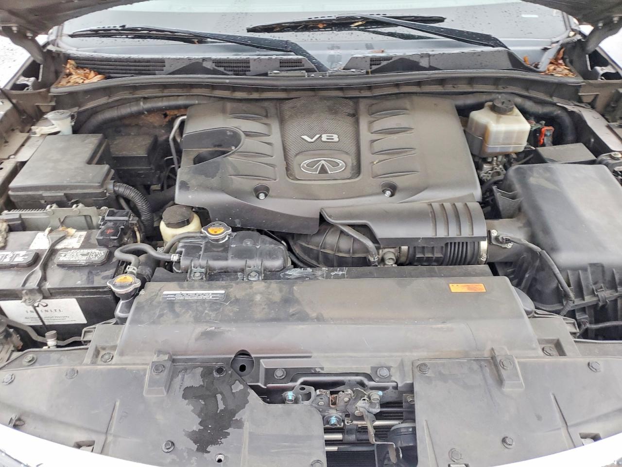2014 Infiniti Qx80 Gray vin: JN8AZ2NE5E9063483