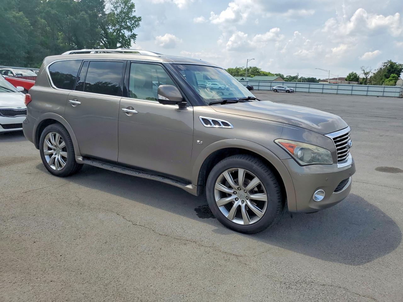 2014 Infiniti Qx80 Base Серый vin: JN8AZ2NE5E9064763