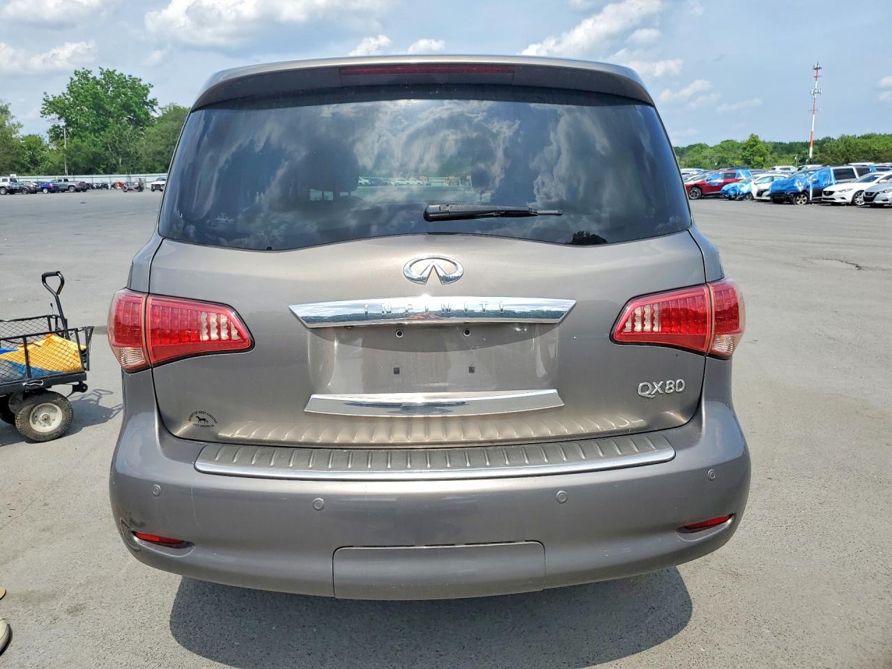 2014 Infiniti Qx80 Base Серый vin: JN8AZ2NE5E9064763