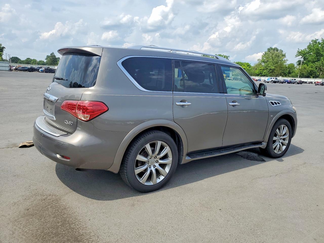 2014 Infiniti Qx80 Base Серый vin: JN8AZ2NE5E9064763