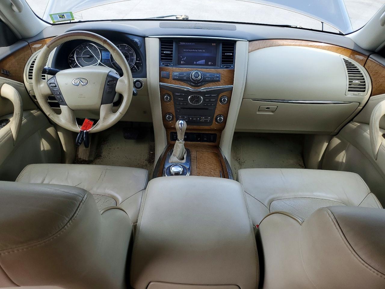 2014 Infiniti Qx80 Base Серый vin: JN8AZ2NE5E9064763