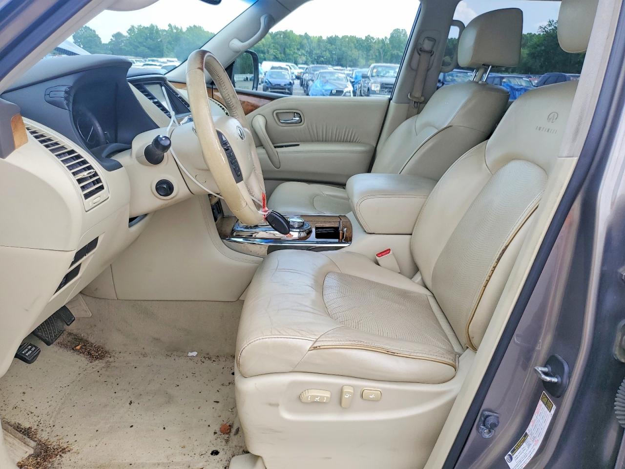 2014 Infiniti Qx80 Base Серый vin: JN8AZ2NE5E9064763