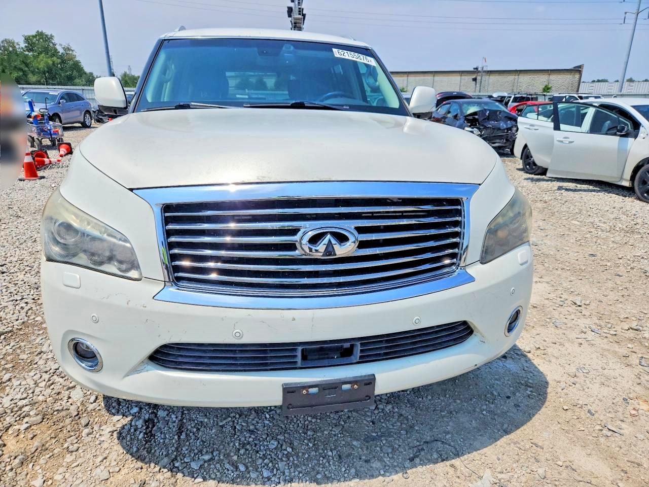 2014 Infiniti Qx80 Base Белый vin: JN8AZ2NE5E9065430