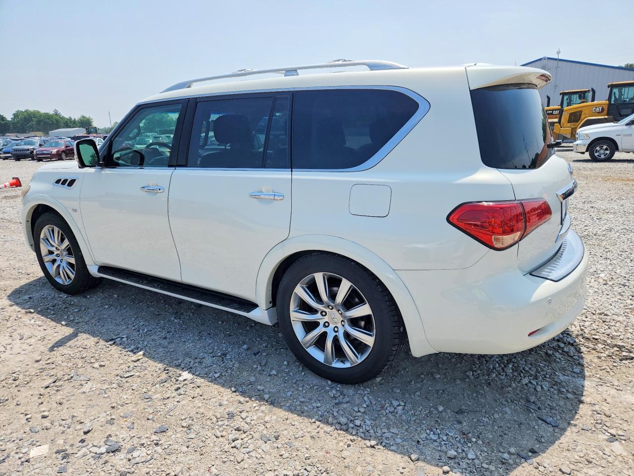2014 Infiniti Qx80 Base Белый vin: JN8AZ2NE5E9065430