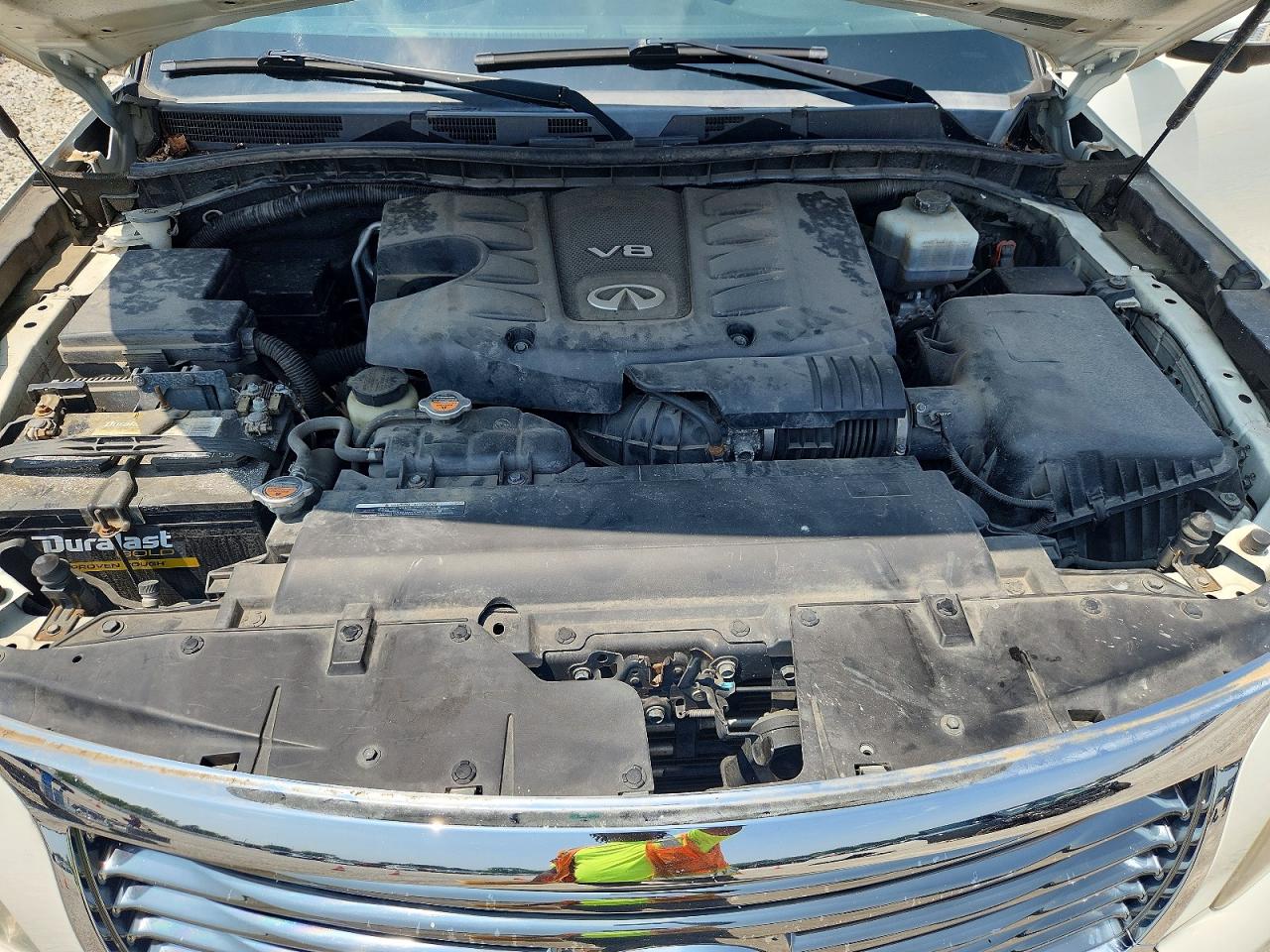 2014 Infiniti Qx80 Base Белый vin: JN8AZ2NE5E9065430