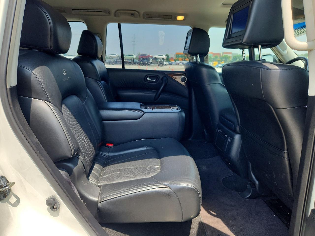 2014 Infiniti Qx80 Base Белый vin: JN8AZ2NE5E9065430