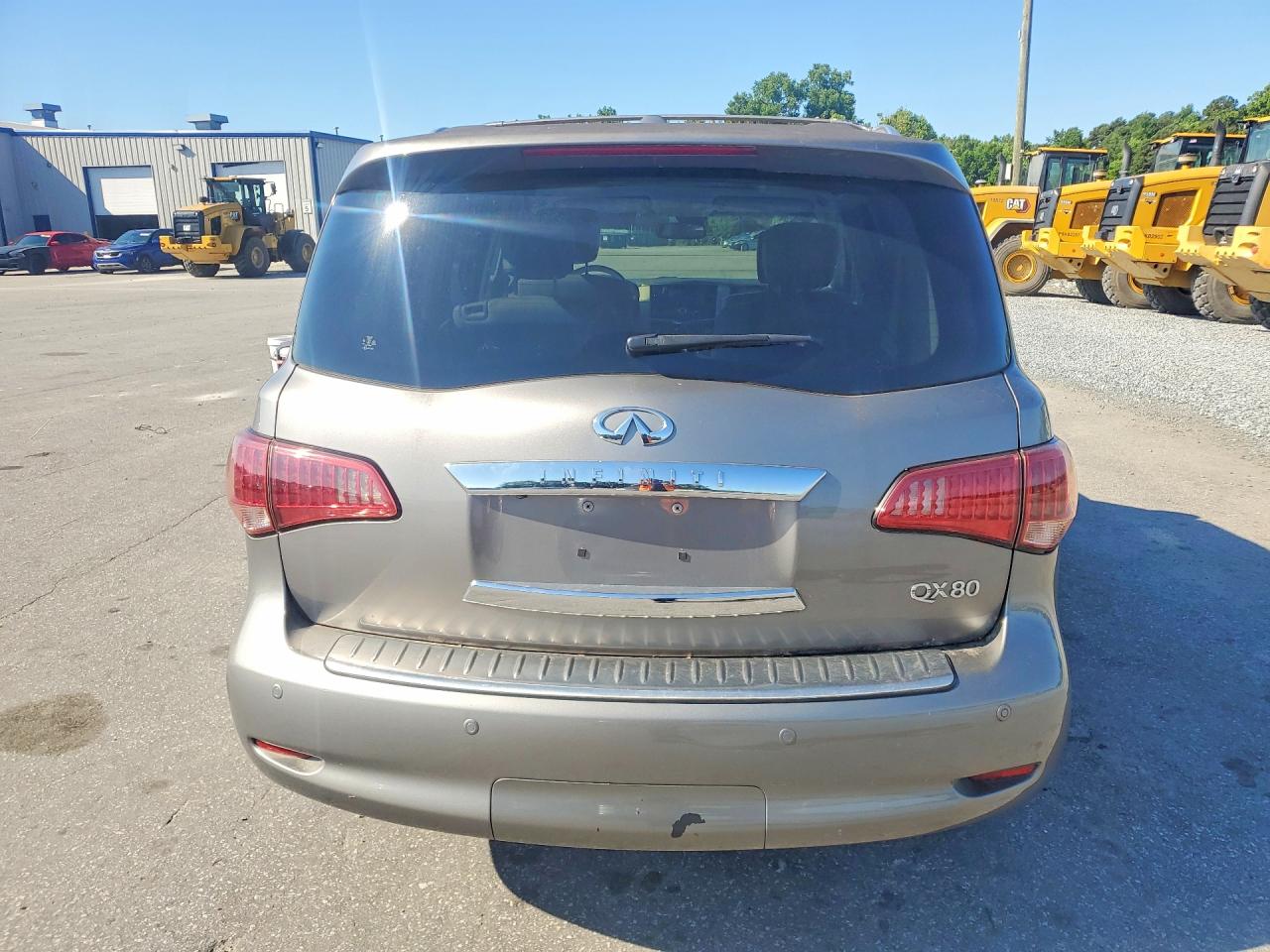 2014 Infiniti Qx80 Base Gray vin: JN8AZ2NE5E9065556