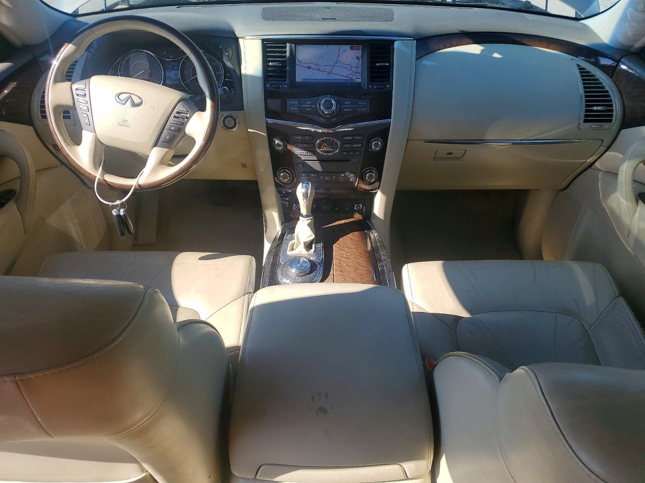2014 Infiniti Qx80 Base Gray vin: JN8AZ2NE5E9065556