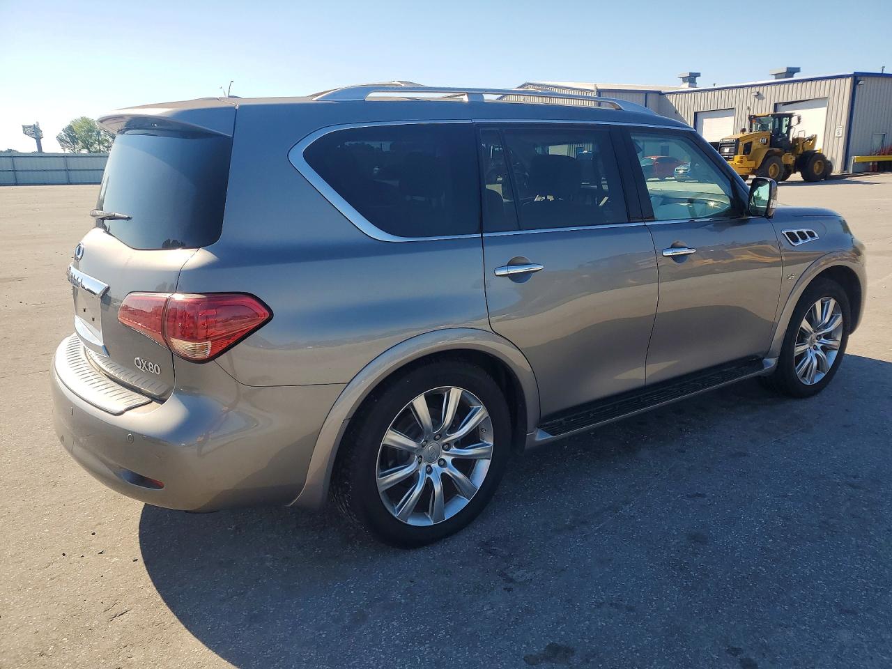 2014 Infiniti Qx80 Base Gray vin: JN8AZ2NE5E9065556
