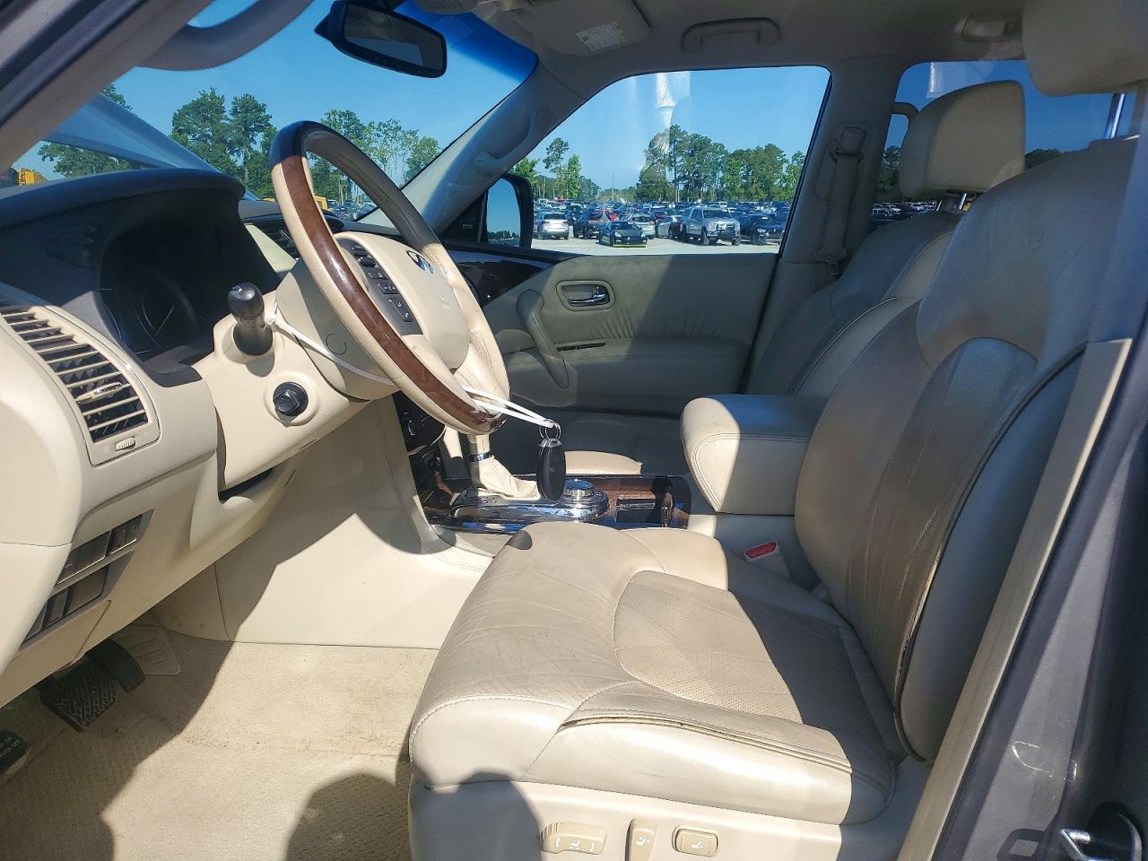 2014 Infiniti Qx80 Base Gray vin: JN8AZ2NE5E9065556