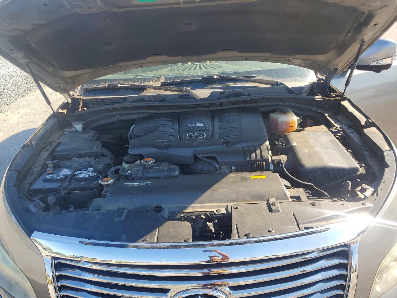 2014 Infiniti Qx80 Base Gray vin: JN8AZ2NE5E9065556