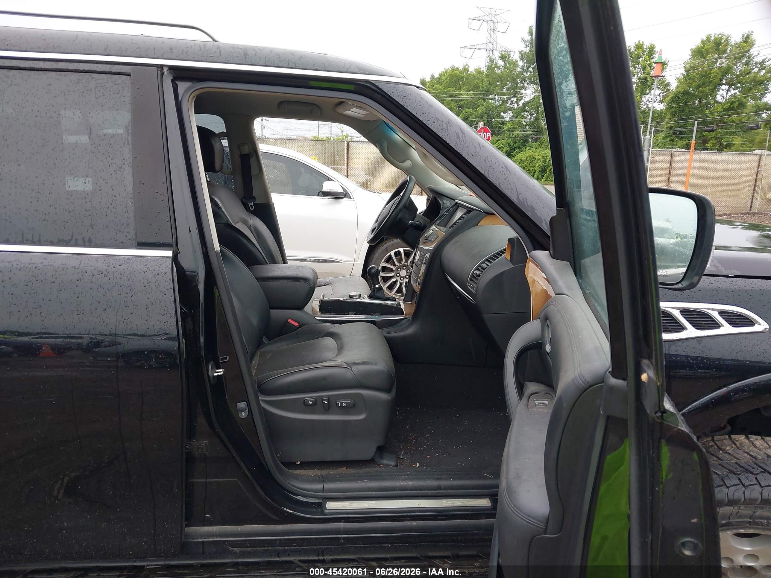 2014 Infiniti Qx80 Black vin: JN8AZ2NE5E9066531