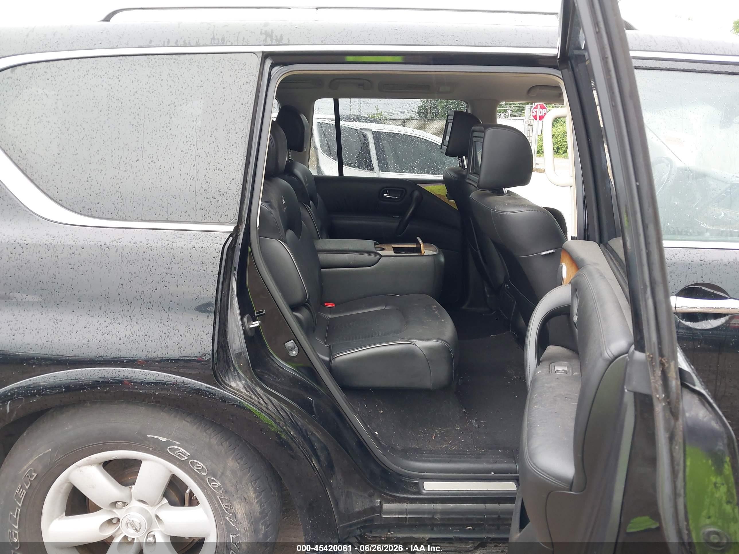 2014 Infiniti Qx80 Black vin: JN8AZ2NE5E9066531