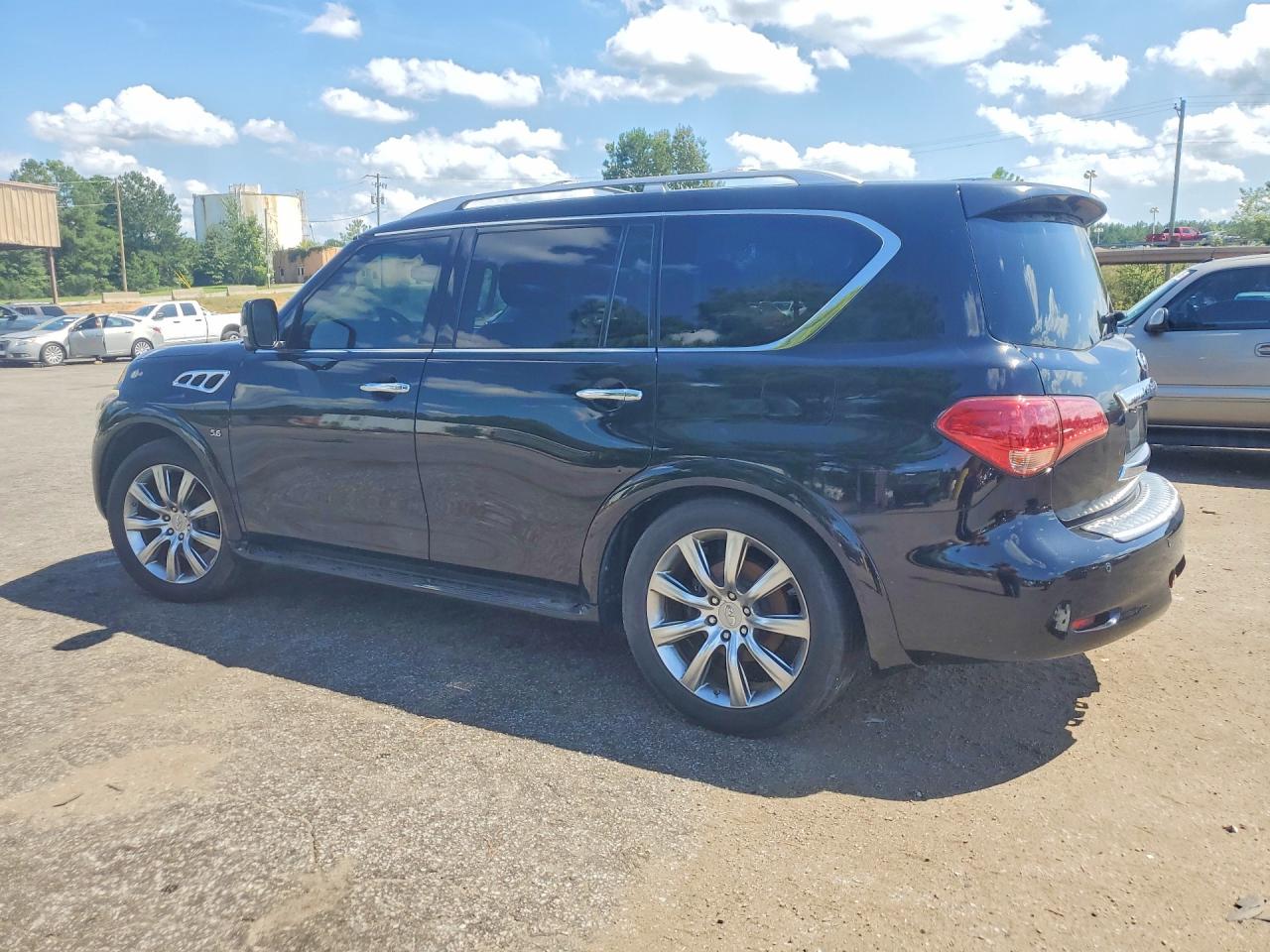 2014 Infiniti Qx80 Base Black vin: JN8AZ2NE5E9066545