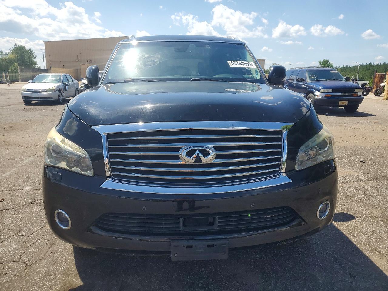 2014 Infiniti Qx80 Base Black vin: JN8AZ2NE5E9066545