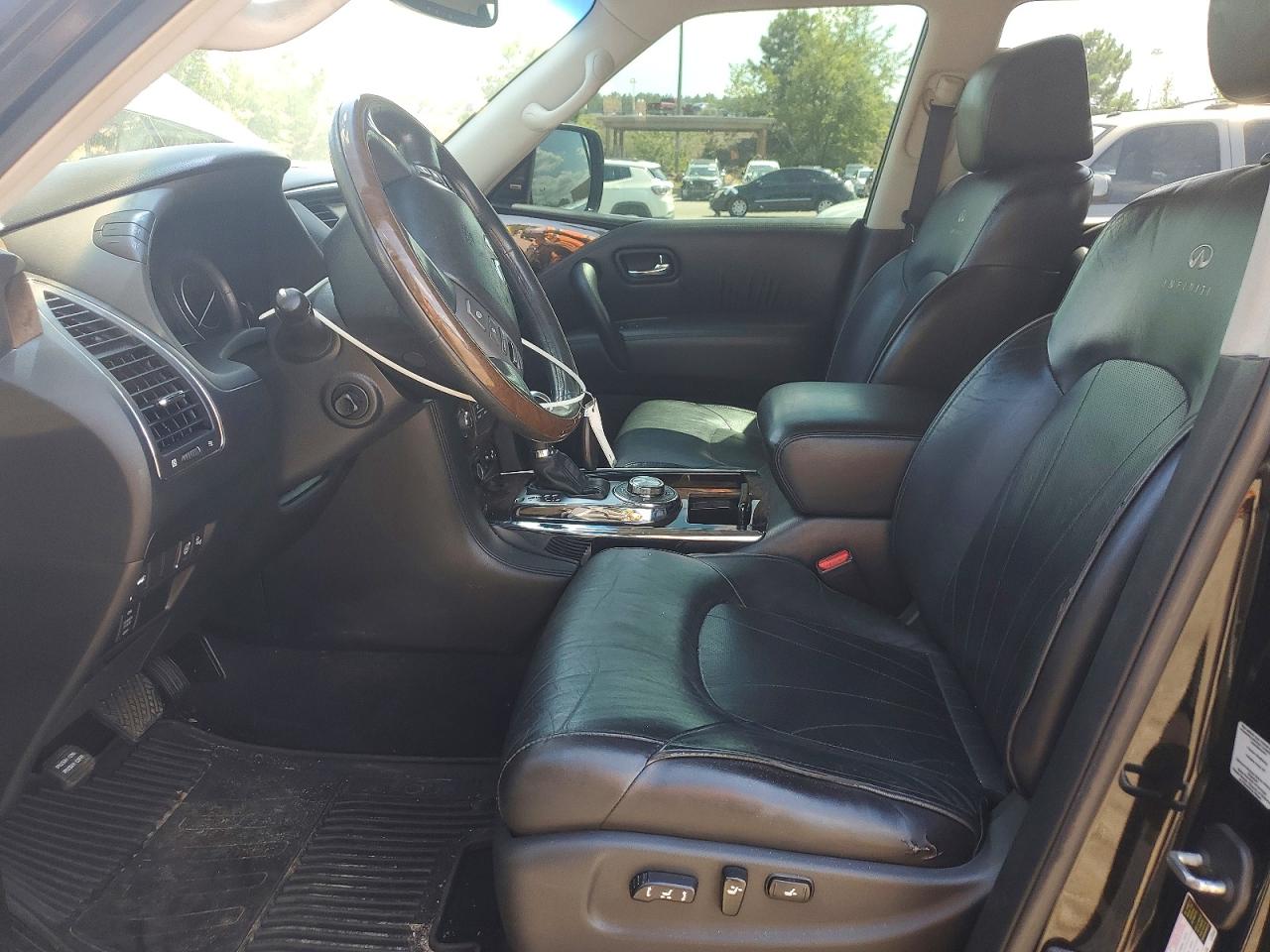 2014 Infiniti Qx80 Base Black vin: JN8AZ2NE5E9066545