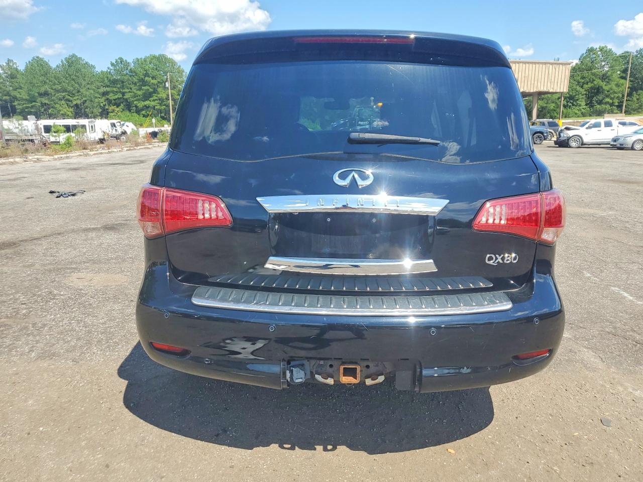 2014 Infiniti Qx80 Base Black vin: JN8AZ2NE5E9066545