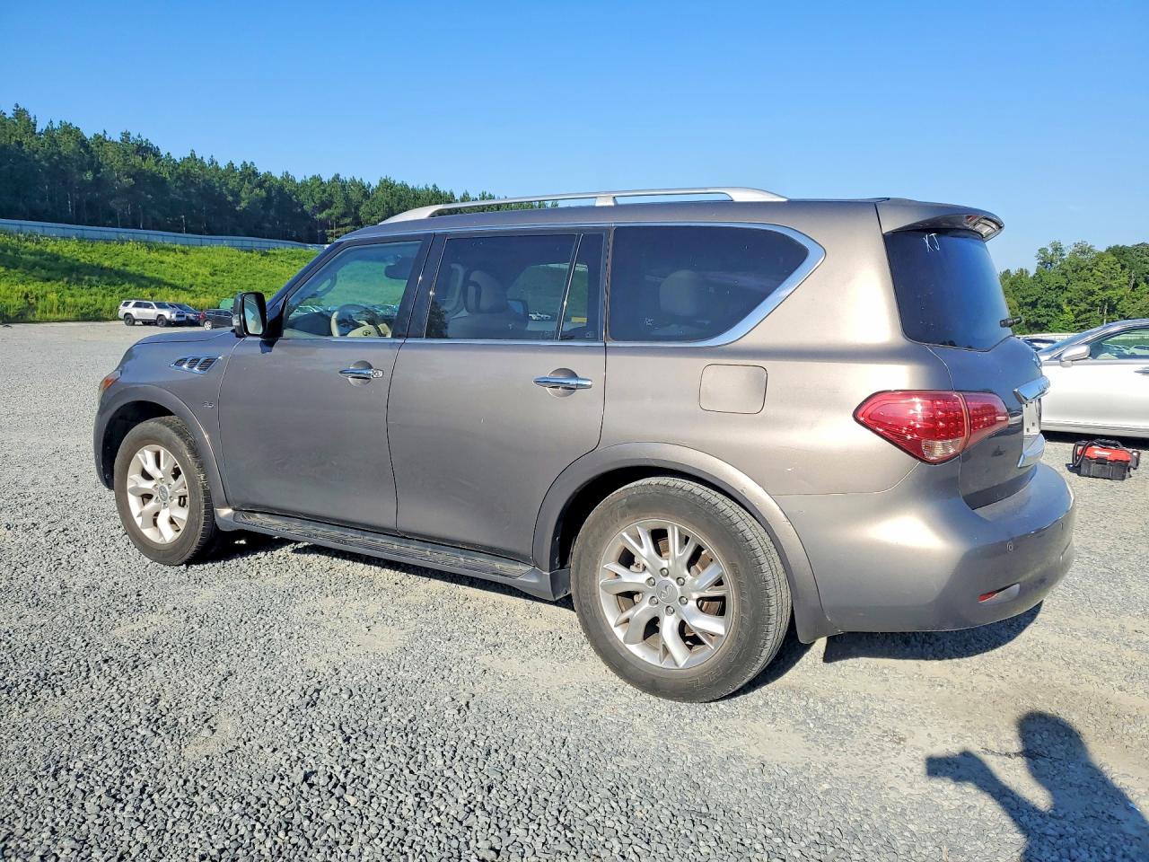 2014 Infiniti Qx80 Base Желто-коричневый vin: JN8AZ2NE5E9067906