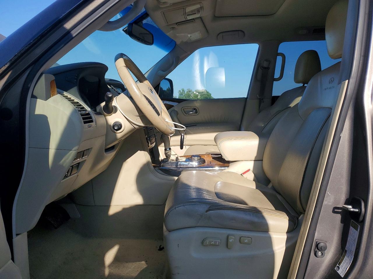2014 Infiniti Qx80 Base Желто-коричневый vin: JN8AZ2NE5E9067906