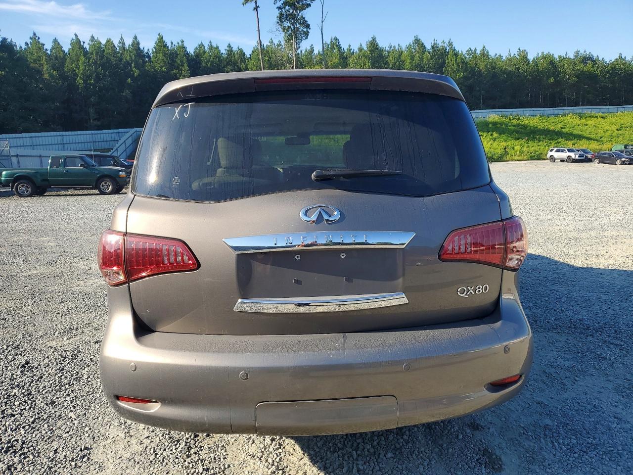 2014 Infiniti Qx80 Base Желто-коричневый vin: JN8AZ2NE5E9067906