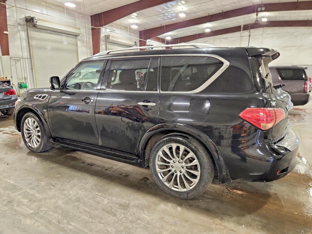 2015 Infiniti Qx80 Base Black vin: JN8AZ2NE5F9080706