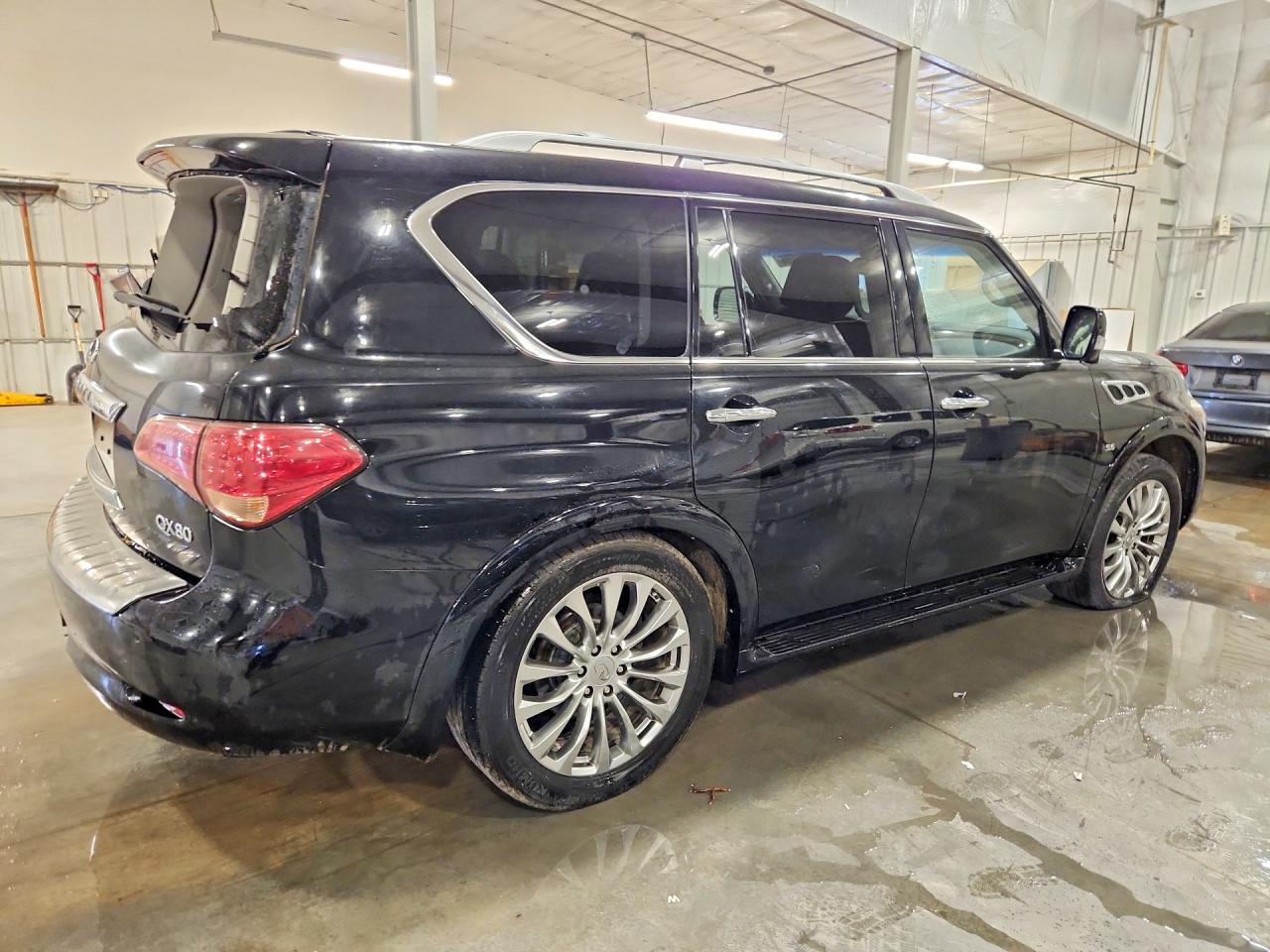 2015 Infiniti Qx80 Base Black vin: JN8AZ2NE5F9080706