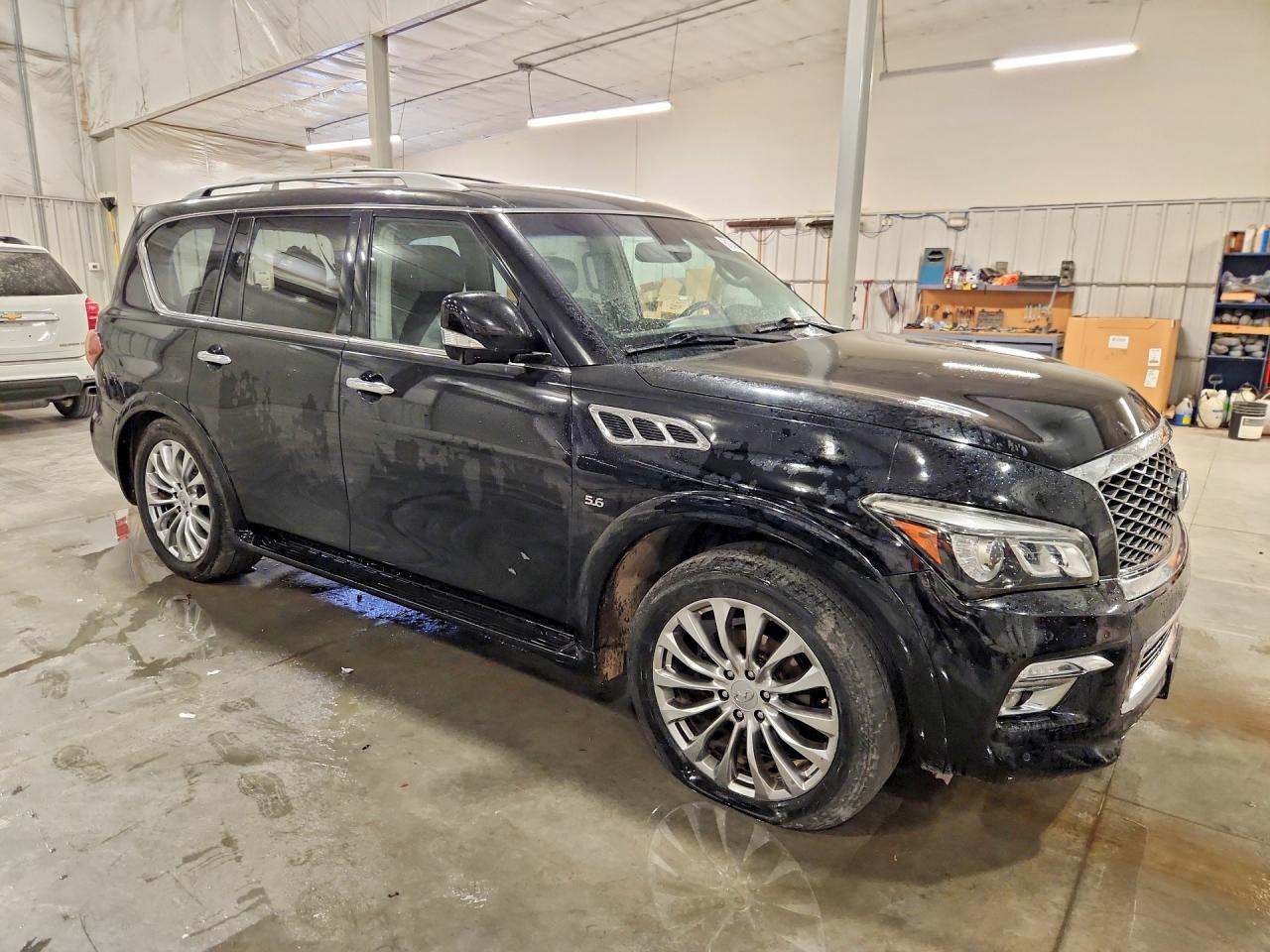 2015 Infiniti Qx80 Base Black vin: JN8AZ2NE5F9080706