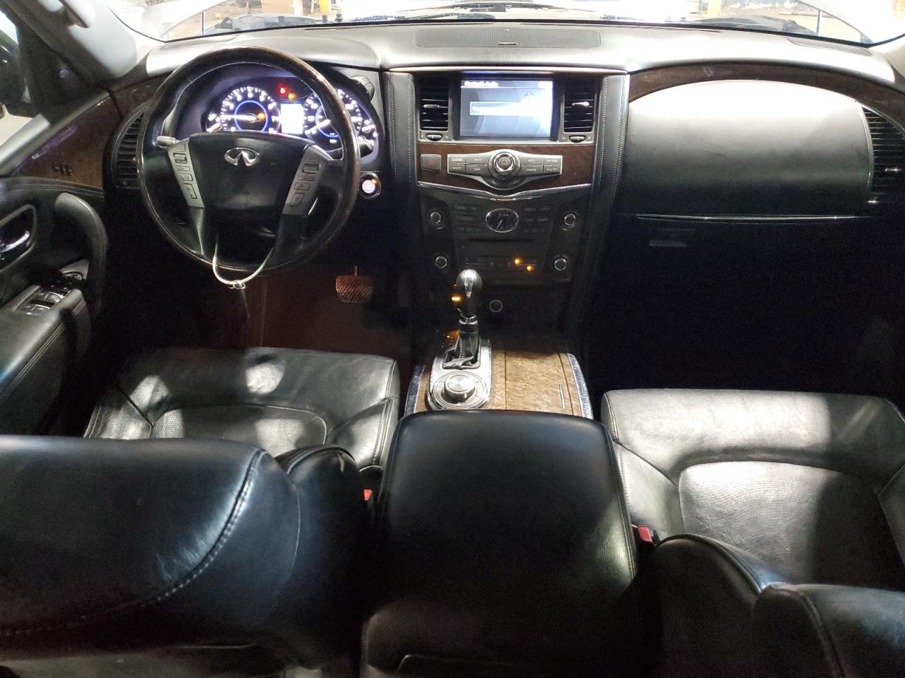 2015 Infiniti Qx80 Gray vin: JN8AZ2NE5F9083542