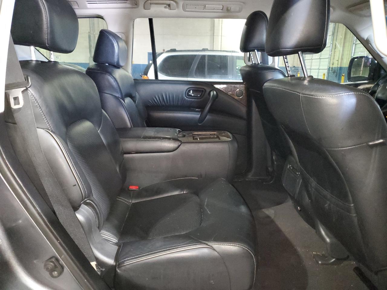 2015 Infiniti Qx80 Gray vin: JN8AZ2NE5F9083542