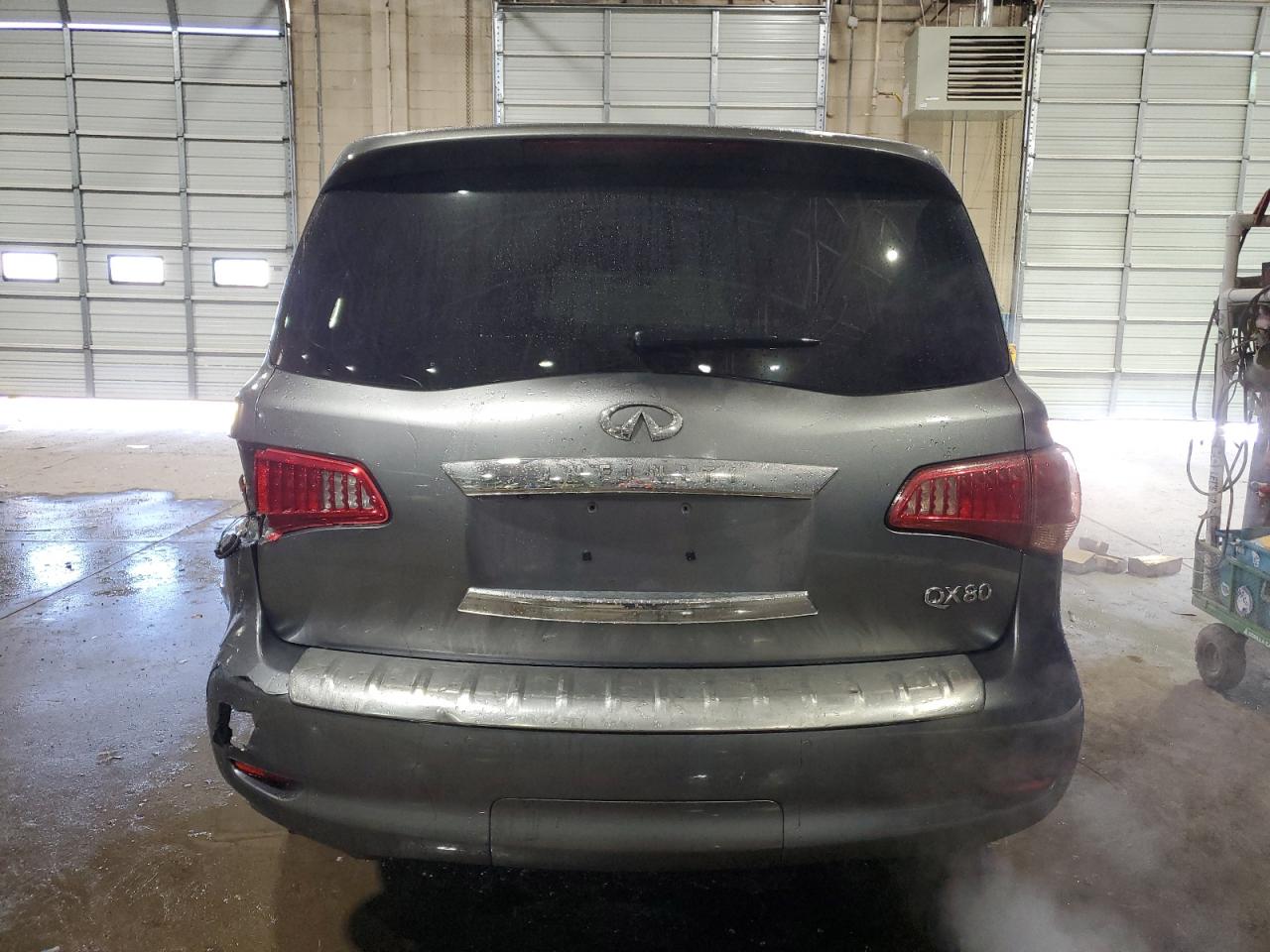 2015 Infiniti Qx80 Gray vin: JN8AZ2NE5F9083542