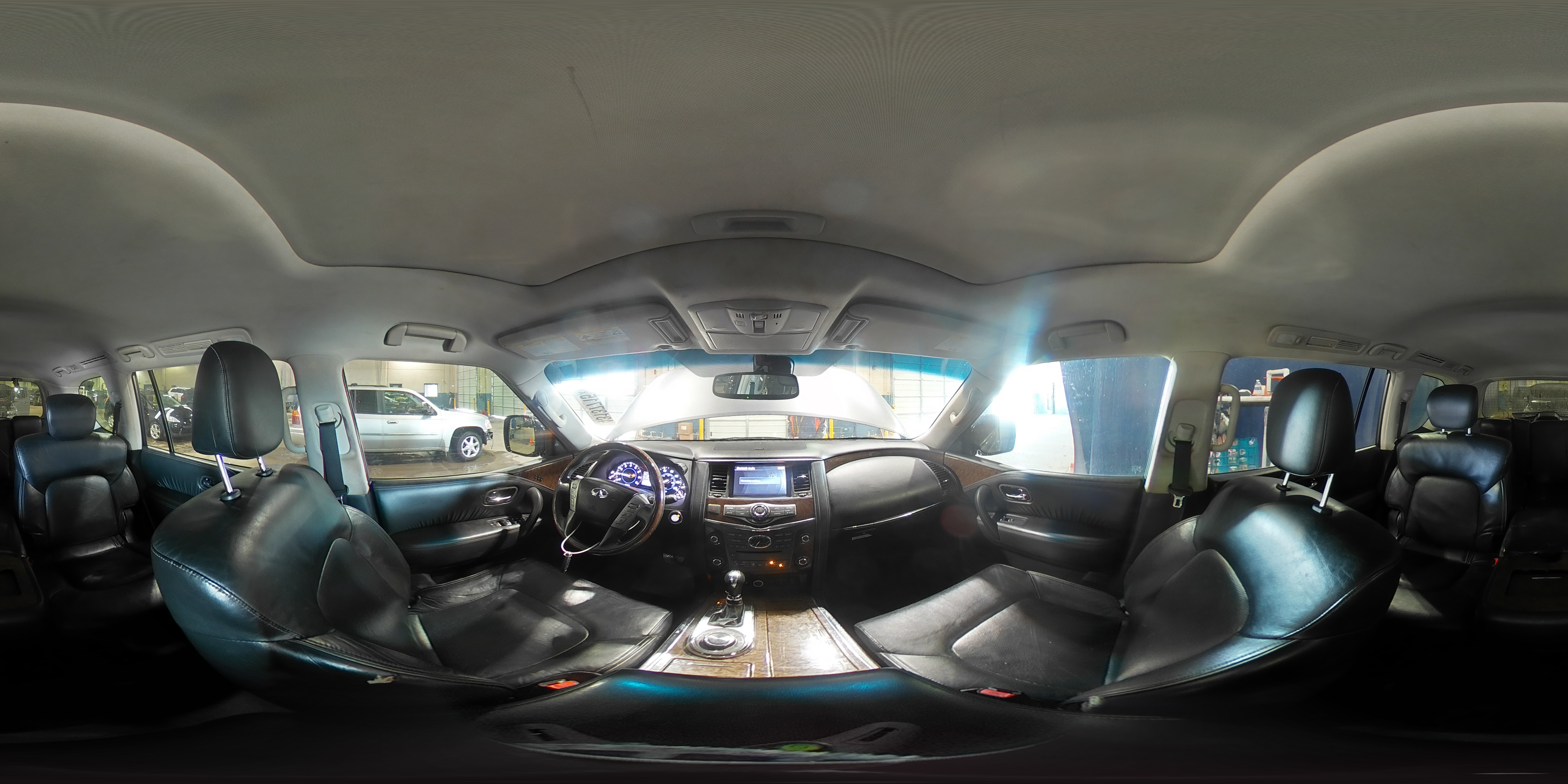 2015 Infiniti Qx80 Gray vin: JN8AZ2NE5F9083542