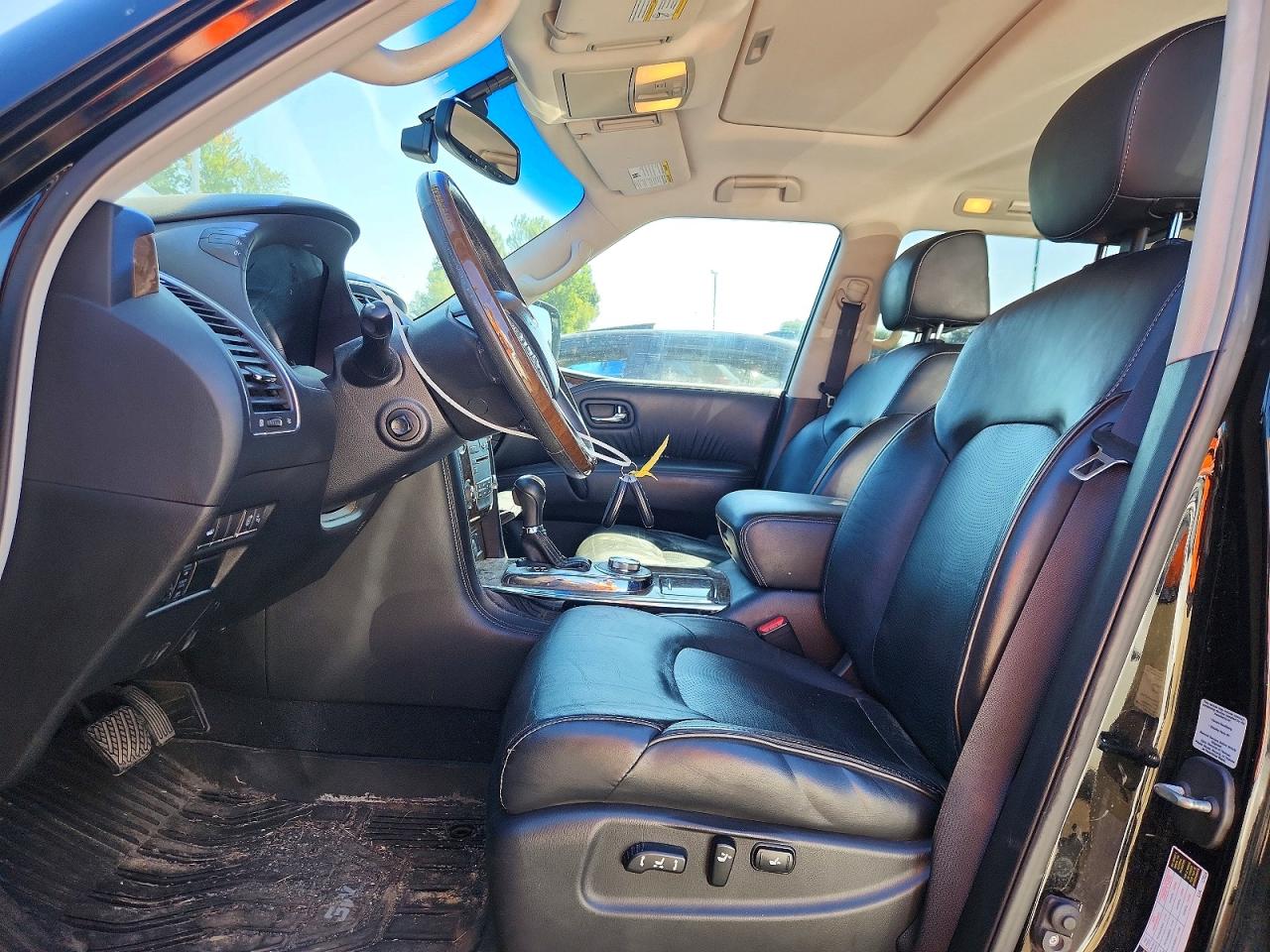 2015 Infiniti Qx80 Base Black vin: JN8AZ2NE5F9084187