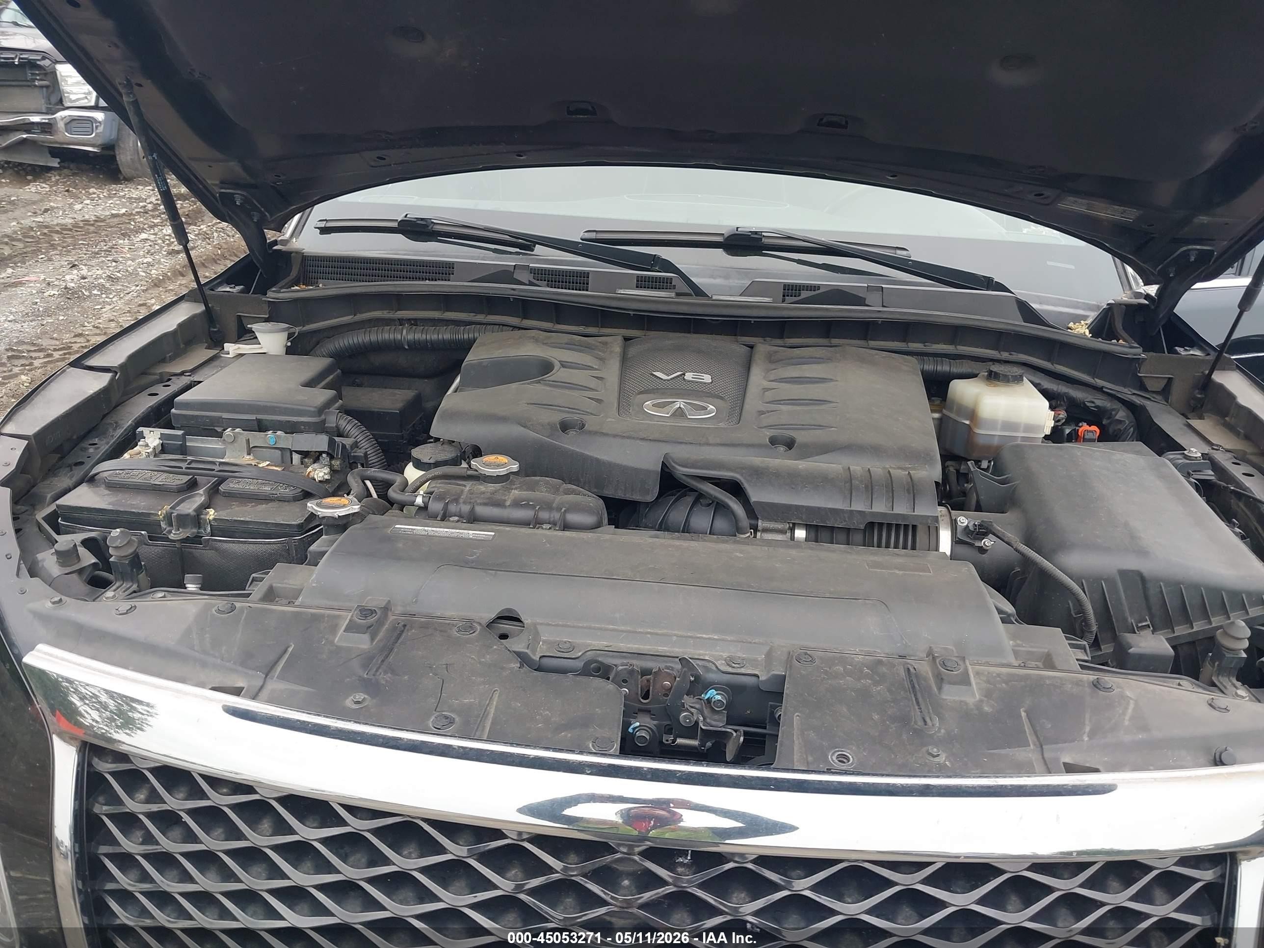 2015 Infiniti Qx80 Limited Black vin: JN8AZ2NE5F9084884