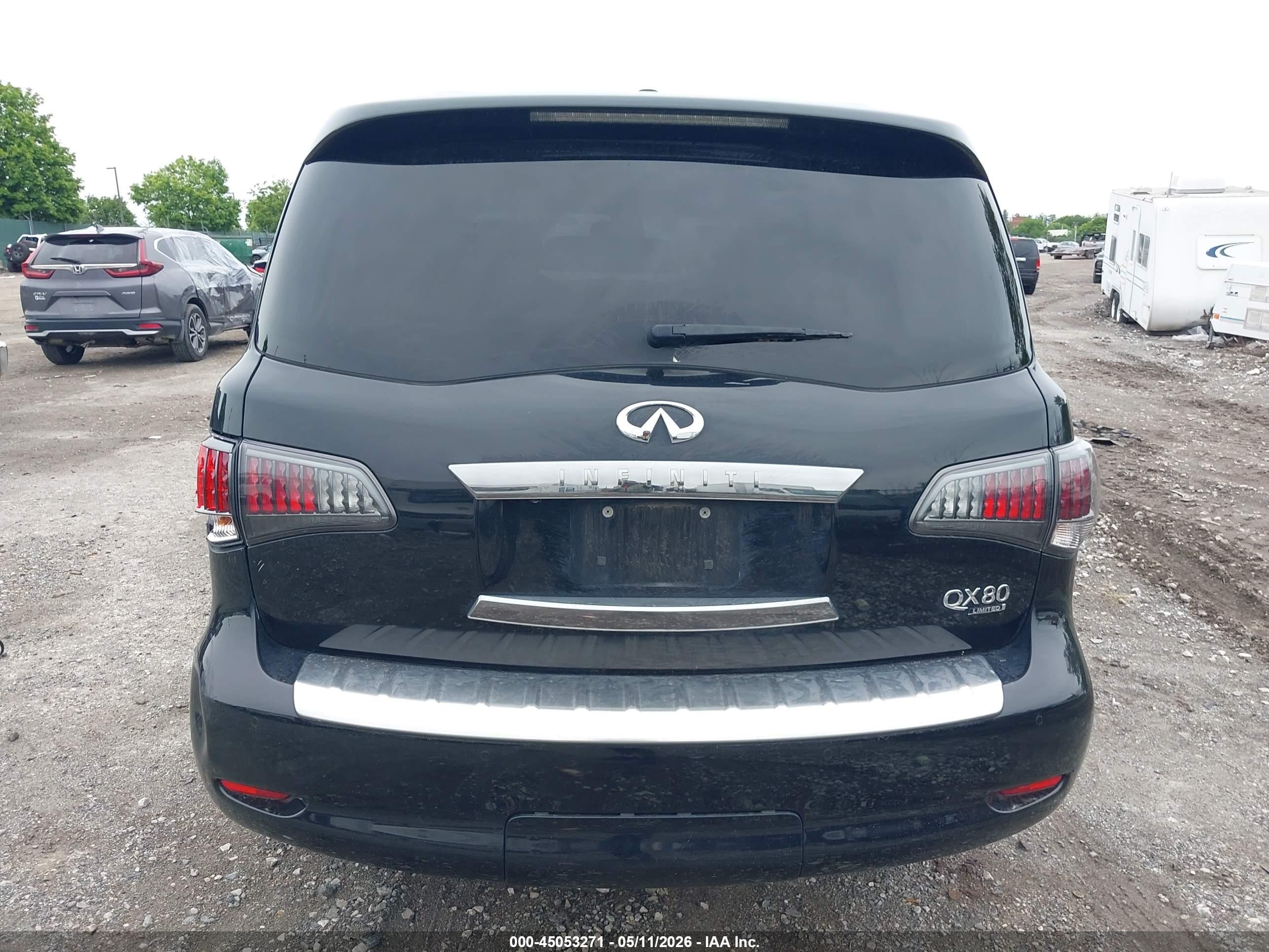 2015 Infiniti Qx80 Limited Black vin: JN8AZ2NE5F9084884