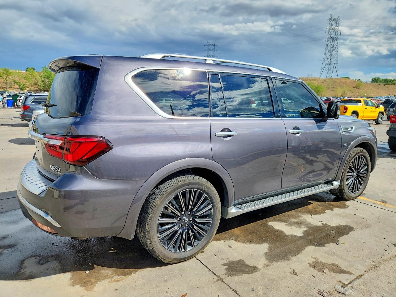 2019 Infiniti Qx80 Limited Угольный vin: JN8AZ2NE5K9228119