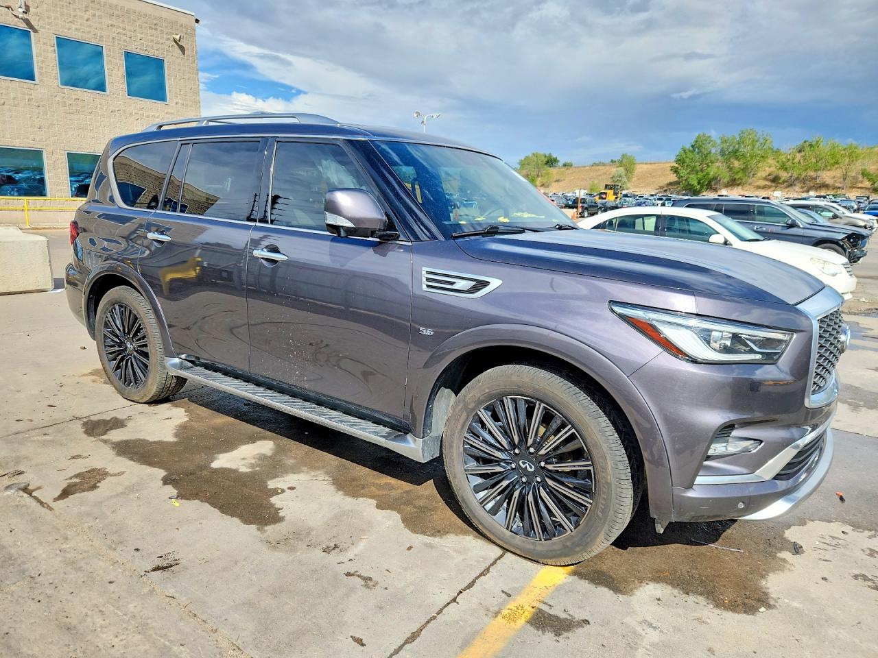 2019 Infiniti Qx80 Limited Угольный vin: JN8AZ2NE5K9228119