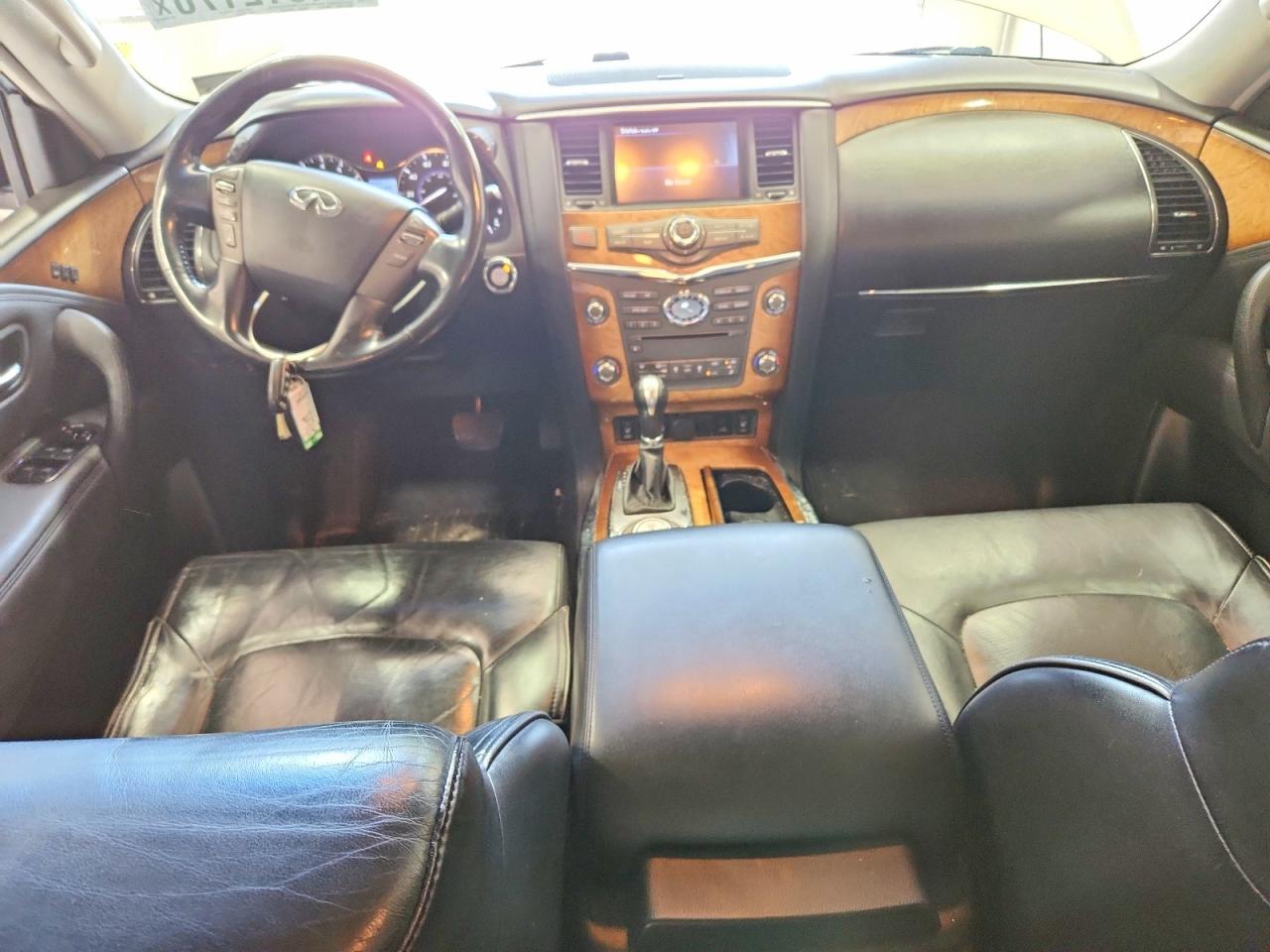 2011 Infiniti Qx56 Base White vin: JN8AZ2NE6B9005670