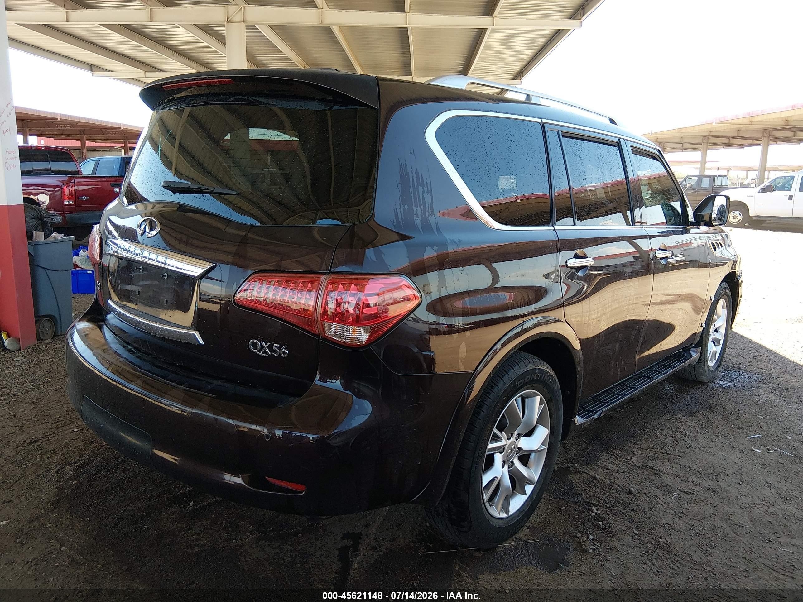 2012 Infiniti Qx56   Brown vin: JN8AZ2NE6C9019182