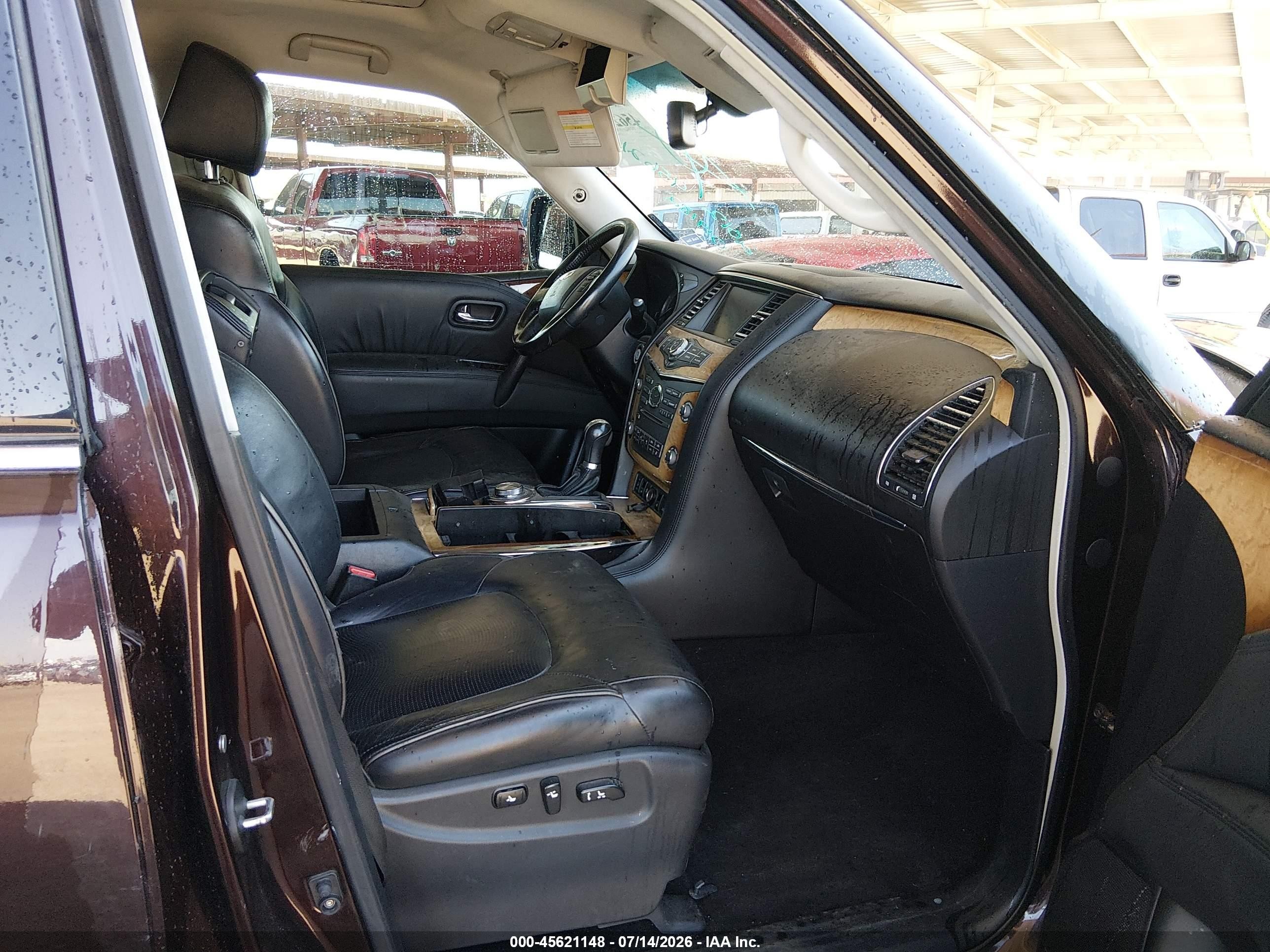 2012 Infiniti Qx56   Brown vin: JN8AZ2NE6C9019182