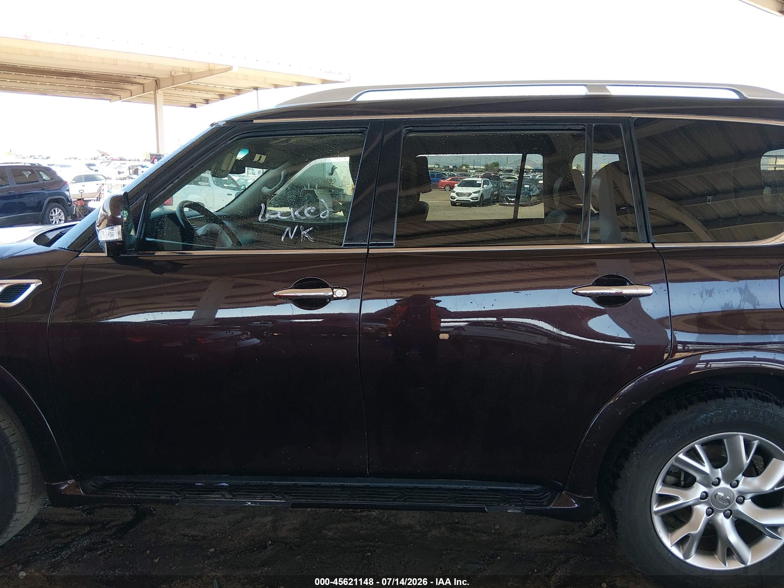 2012 Infiniti Qx56   Brown vin: JN8AZ2NE6C9019182