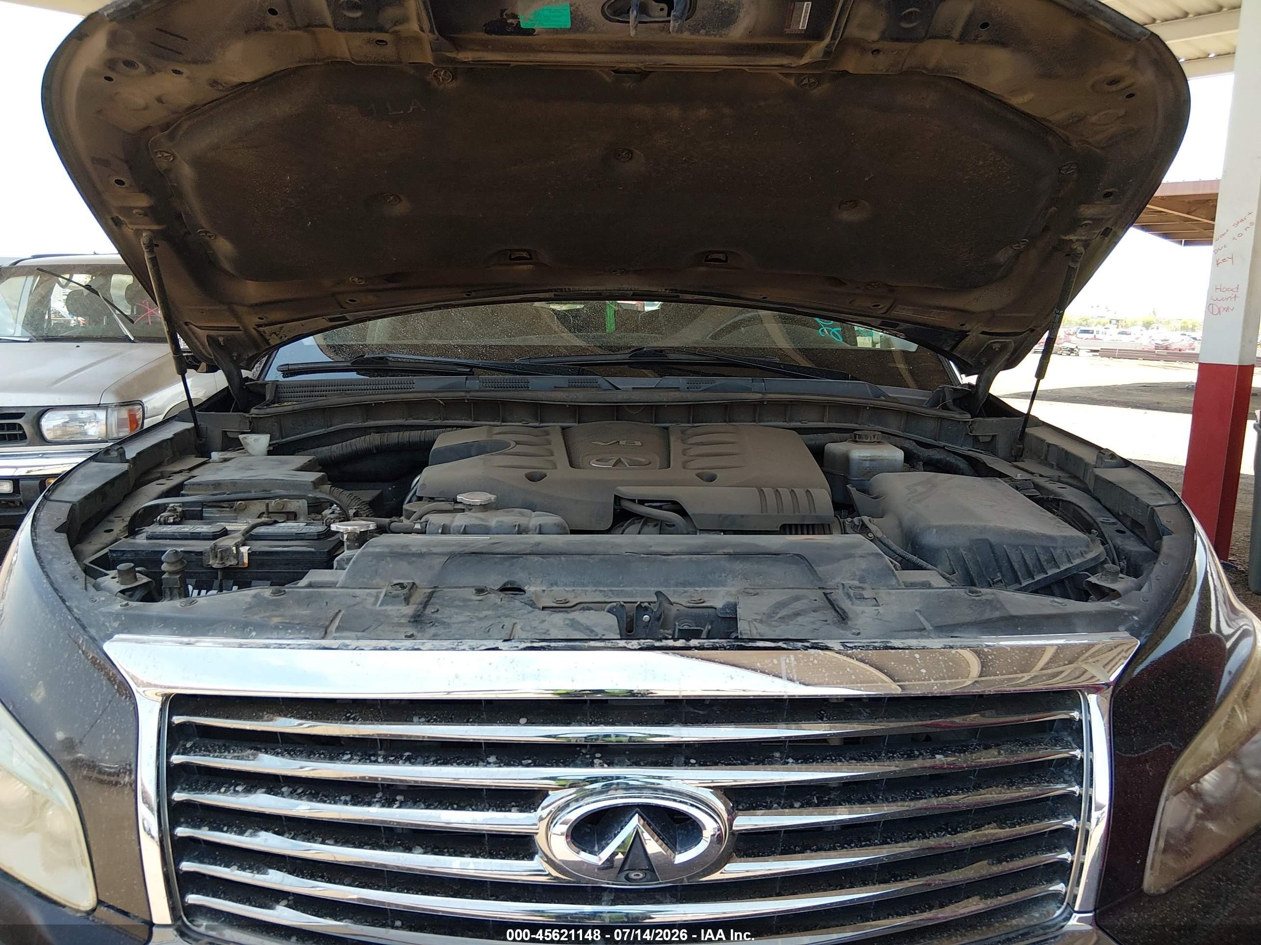 2012 Infiniti Qx56   Brown vin: JN8AZ2NE6C9019182