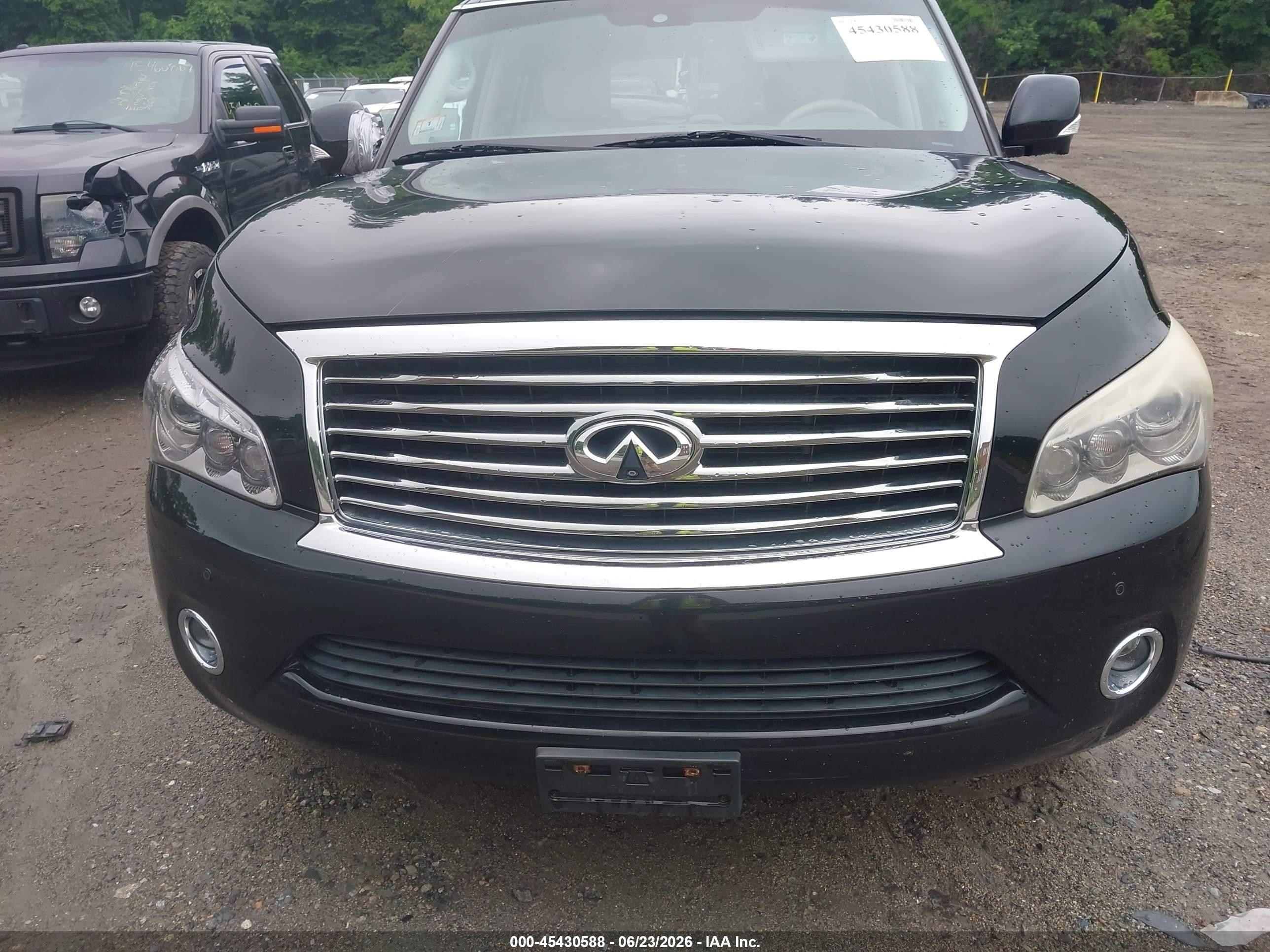 2012 Infiniti Qx56   Black vin: JN8AZ2NE6C9021899