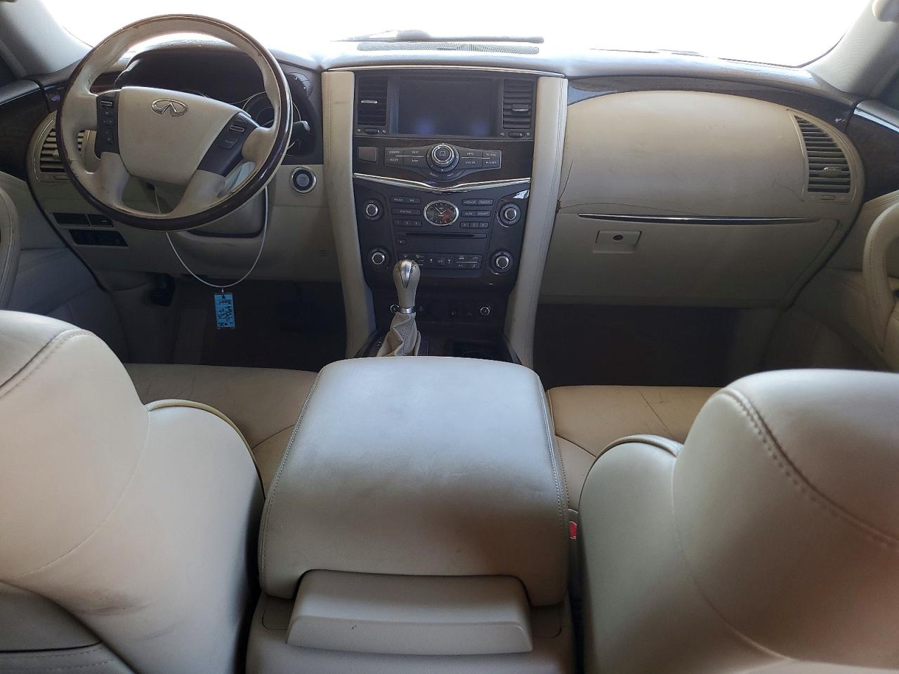 2011 Infiniti Qx56 Base Burgundy vin: JN8AZ2NE7B9007248