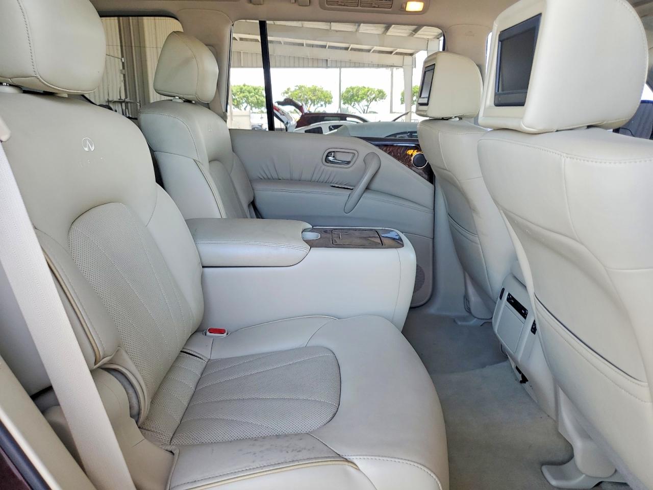 2011 Infiniti Qx56 Base Burgundy vin: JN8AZ2NE7B9007248