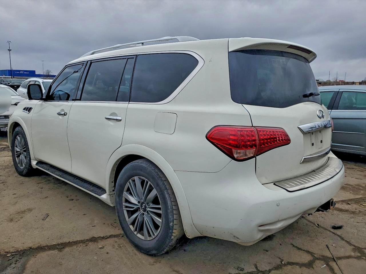 2012 Infiniti Qx56 Белый vin: JN8AZ2NE7C9016131