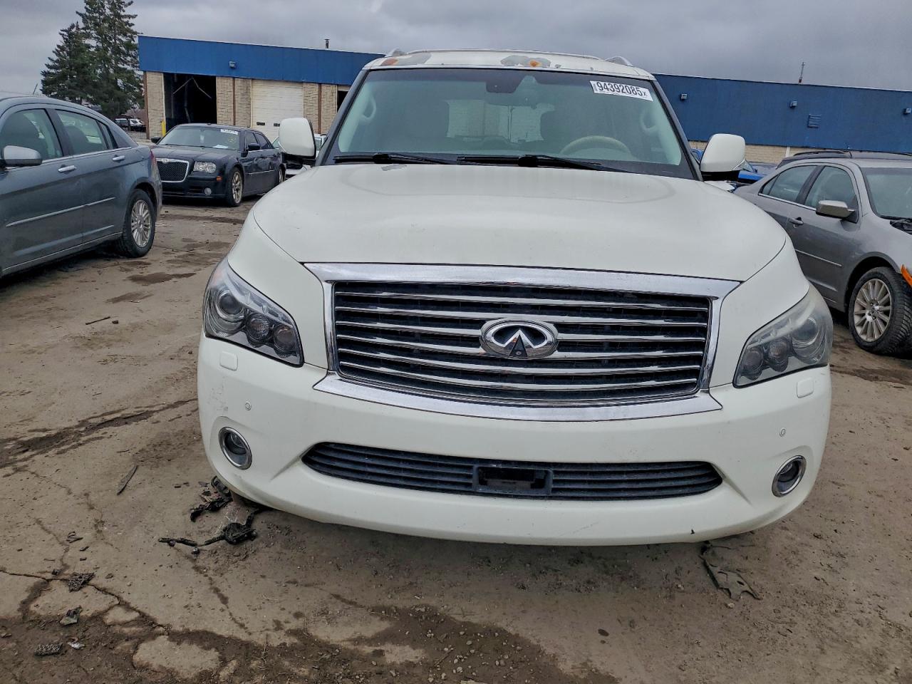 2012 Infiniti Qx56 Белый vin: JN8AZ2NE7C9016131