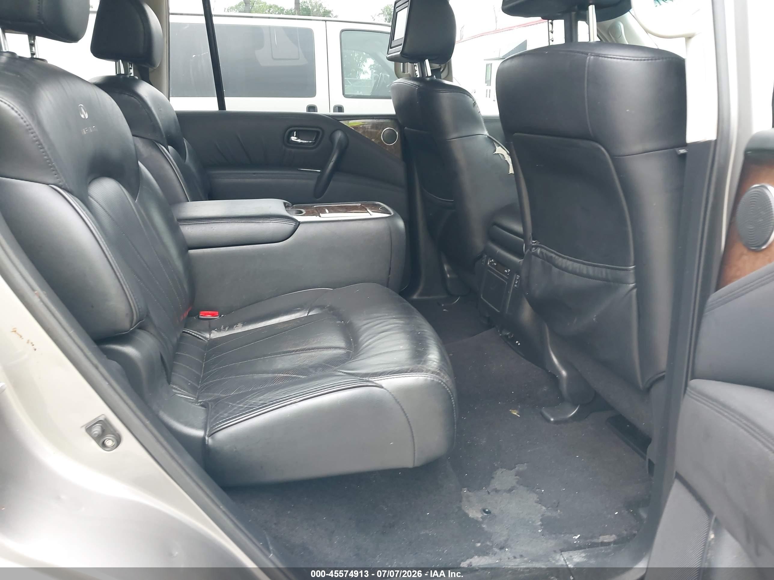 2012 Infiniti Qx56   Gray vin: JN8AZ2NE7C9022088