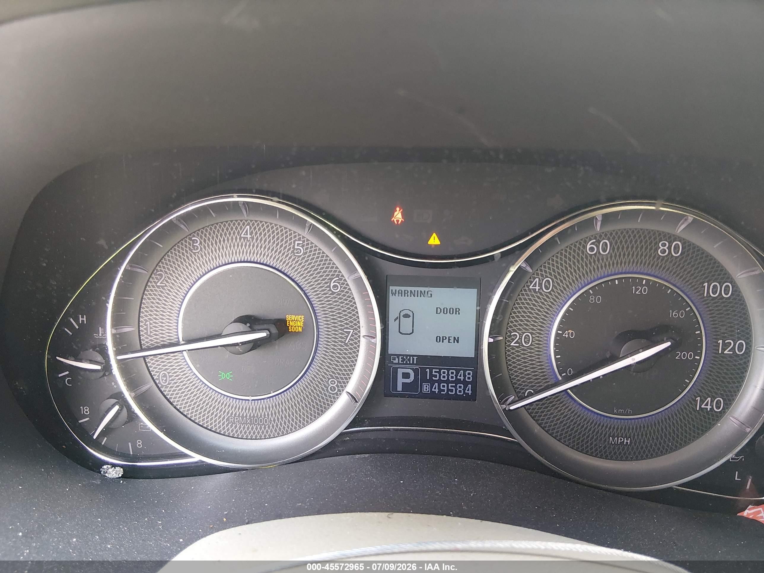 2012 Infiniti Qx56   White vin: JN8AZ2NE7C9022947