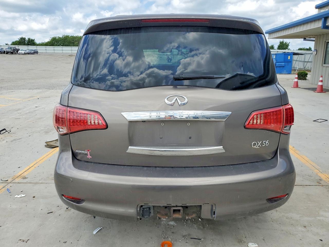 2013 Infiniti Qx56 Base Gray vin: JN8AZ2NE7D9040463