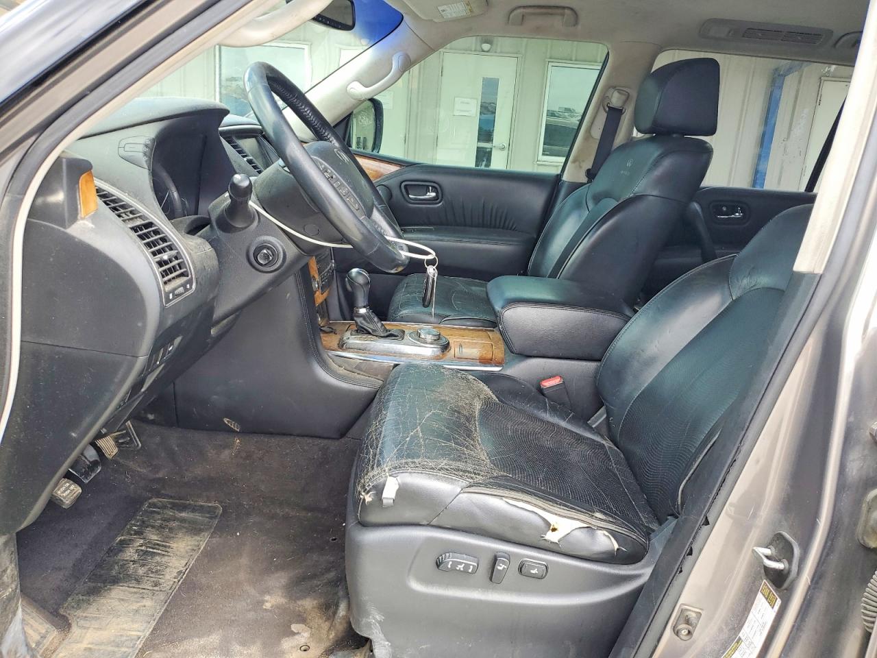 2013 Infiniti Qx56 Base Gray vin: JN8AZ2NE7D9040463